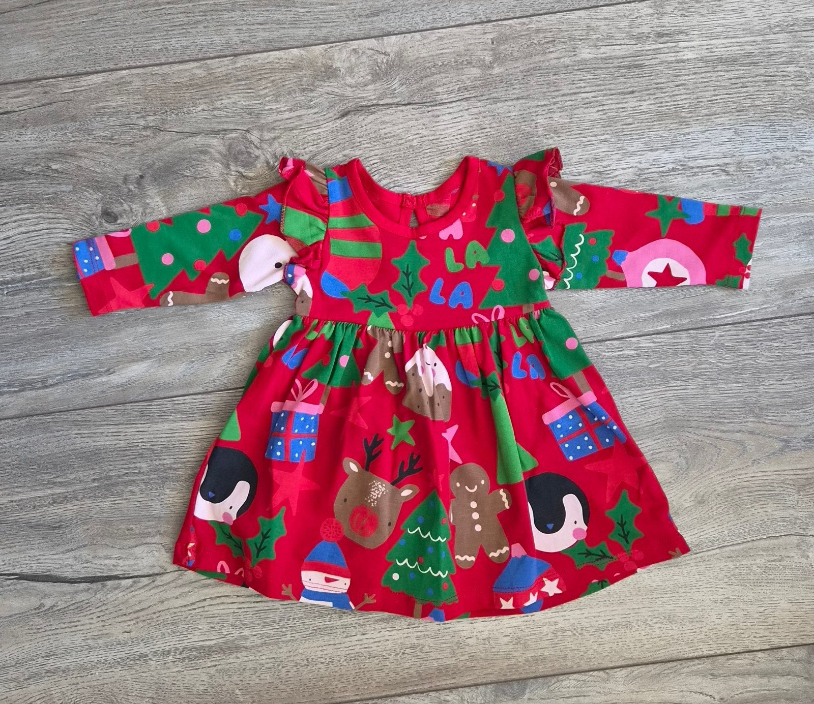 Nieuwe kerstjurk 1-3 maanden, Ophalen of Verzenden, Zo goed als nieuw, Onbekend, Meisje
