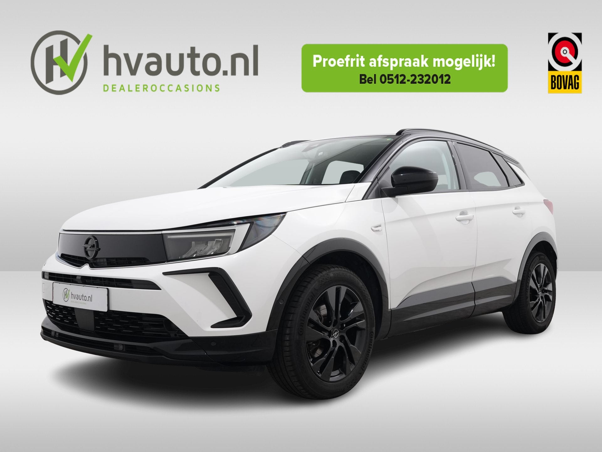 Opel Grandland 1.2 TURBO 130PK ULTIMATE EAT8 | Carplay | Voo, Auto's, Dealer onderhouden, 15 km/l, Gebruikt, 1199 cc