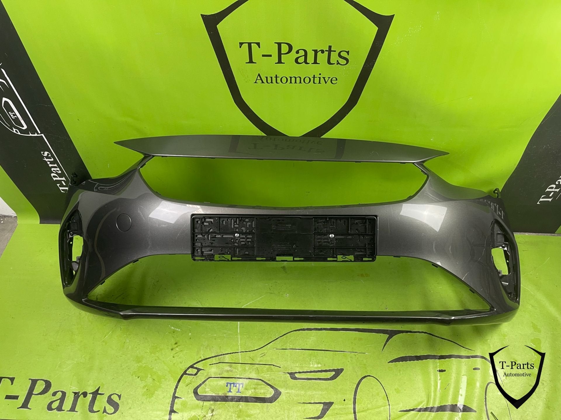 opel corsa f voorbumepr bumper grille rooster gril, Info@fabrikant.eu, Opel, Ophalen of Verzenden, Bumper