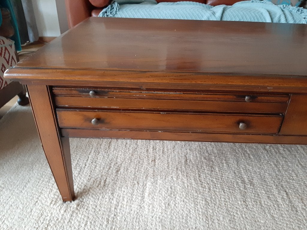 salontafel, Ophalen, Gebruikt, 100 tot 150 cm, Klassiek