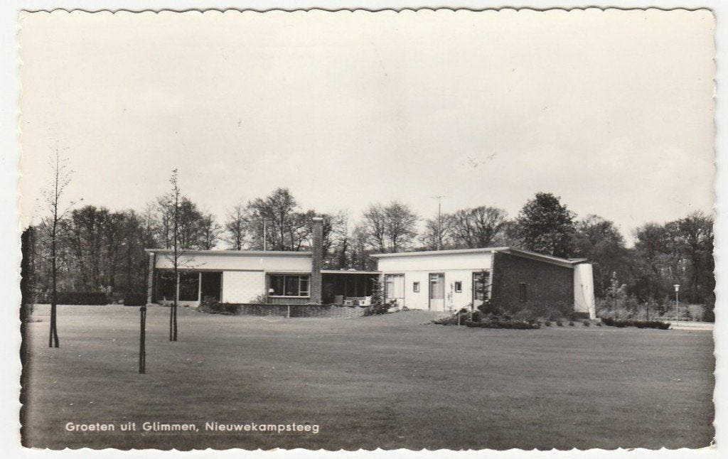 Glimmen - Nieuwekampsteeg, Verzamelen, Ansichtkaarten | Nederland, Verzenden, 1960 tot 1980, Gelopen, Groningen