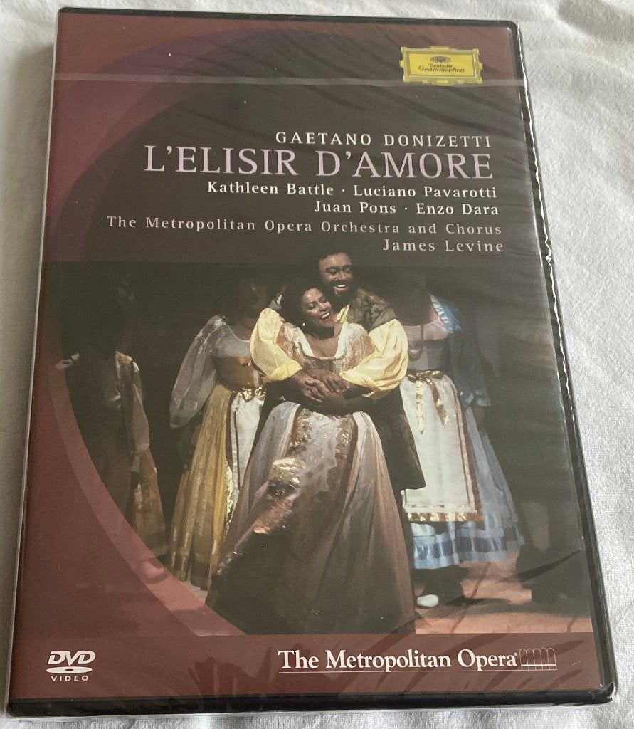 Donizetti L' Elisir d'Amore nieuw DVD, Alle leeftijden, Ophalen of Verzenden, Nieuw in verpakking, Muziekvideo's