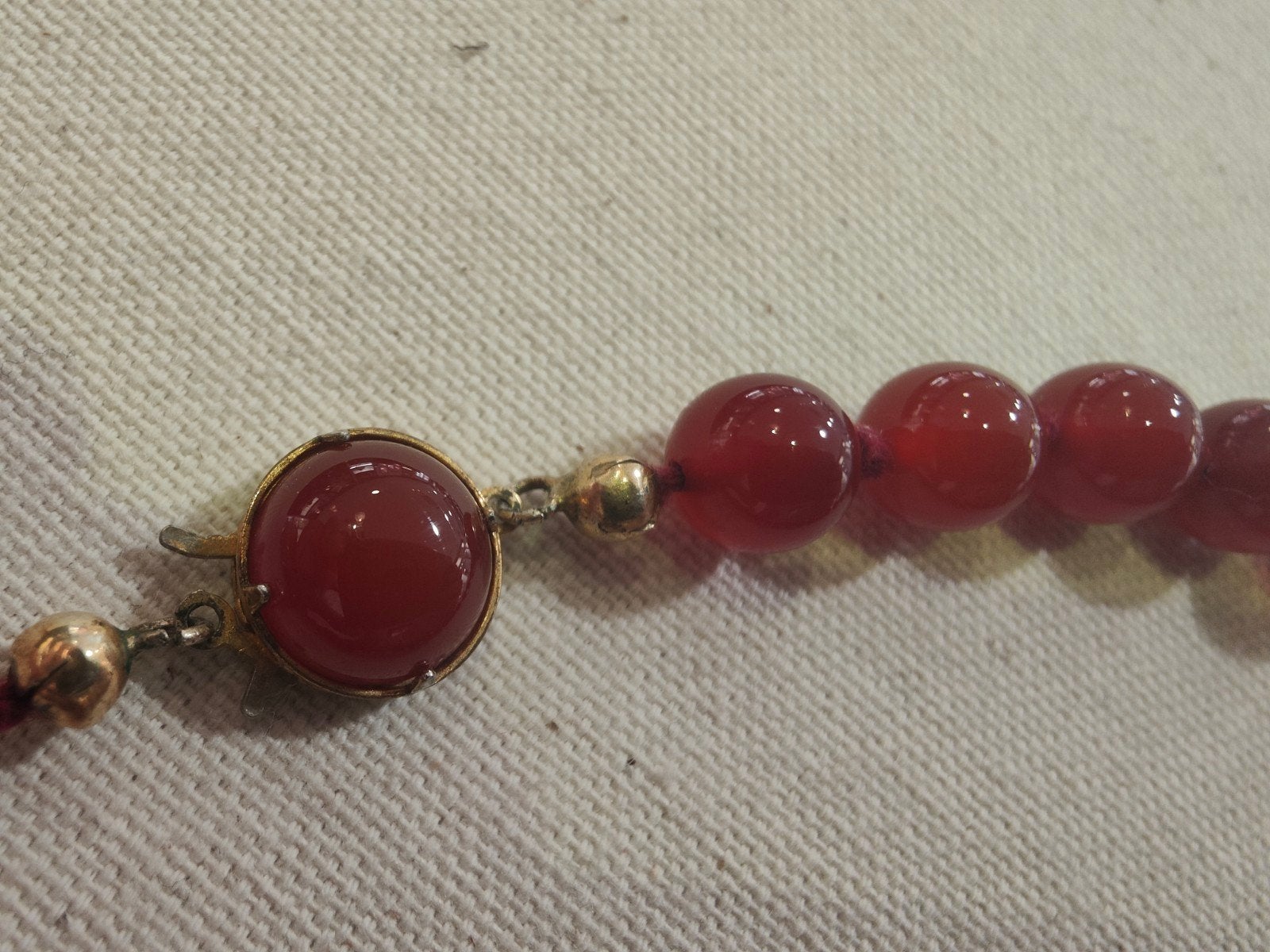 Collier carneool, Ophalen of Verzenden, Oranje, Zilver
