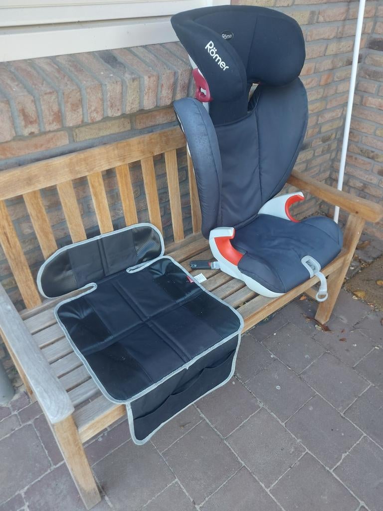 Te koop autostoeltje met stoelbeschermer, Ophalen, Gebruikt, Overige merken, Autogordel