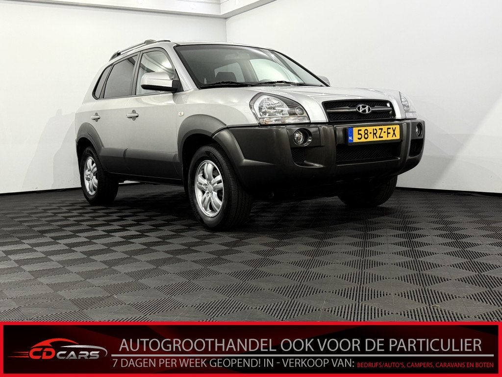 Hyundai Tucson 2.0i Style Clima, Cruise control, Radio, Lich, Auto's, Hyundai, Bedrijf, Te koop, Tucson, ABS, Airbags, Airconditioning