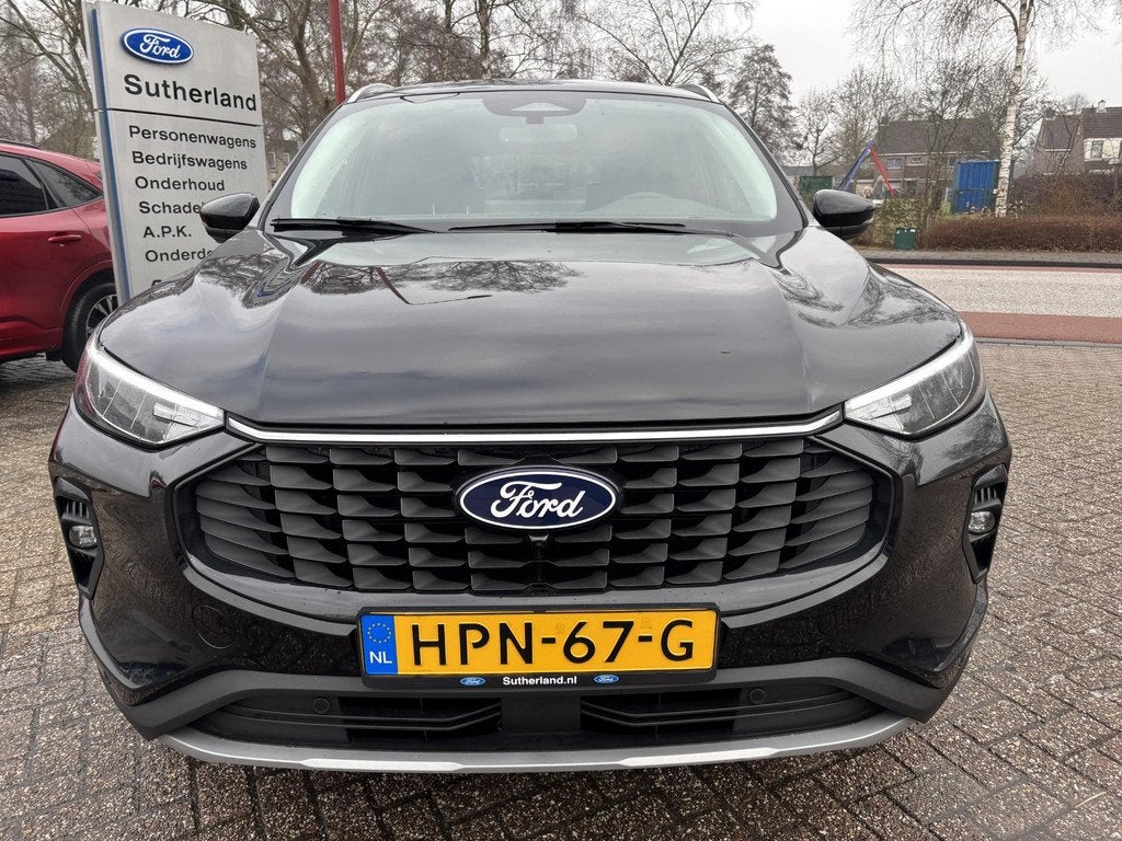 Ford Kuga 2.5 PHEV Titanium |SCI |243pk | Orig NL Auto | Weg, Auto's, Ford, Gebruikt, Euro 6, Zwart, Bedrijf