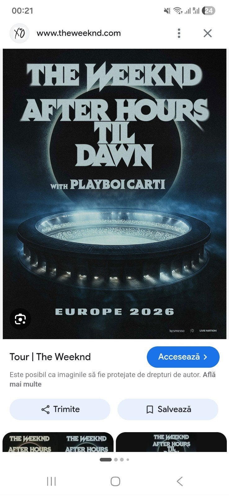 16 july the weeknd vak 403, Tickets en Kaartjes, Concerten | Dance, Eén persoon