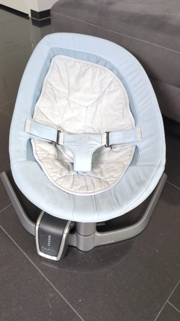 Nuna leaf, Kinderen en Baby's, Wipstoeltjes, Schommelstoel, Met gordel(s) of riempje(s), Zo goed als nieuw, Ophalen