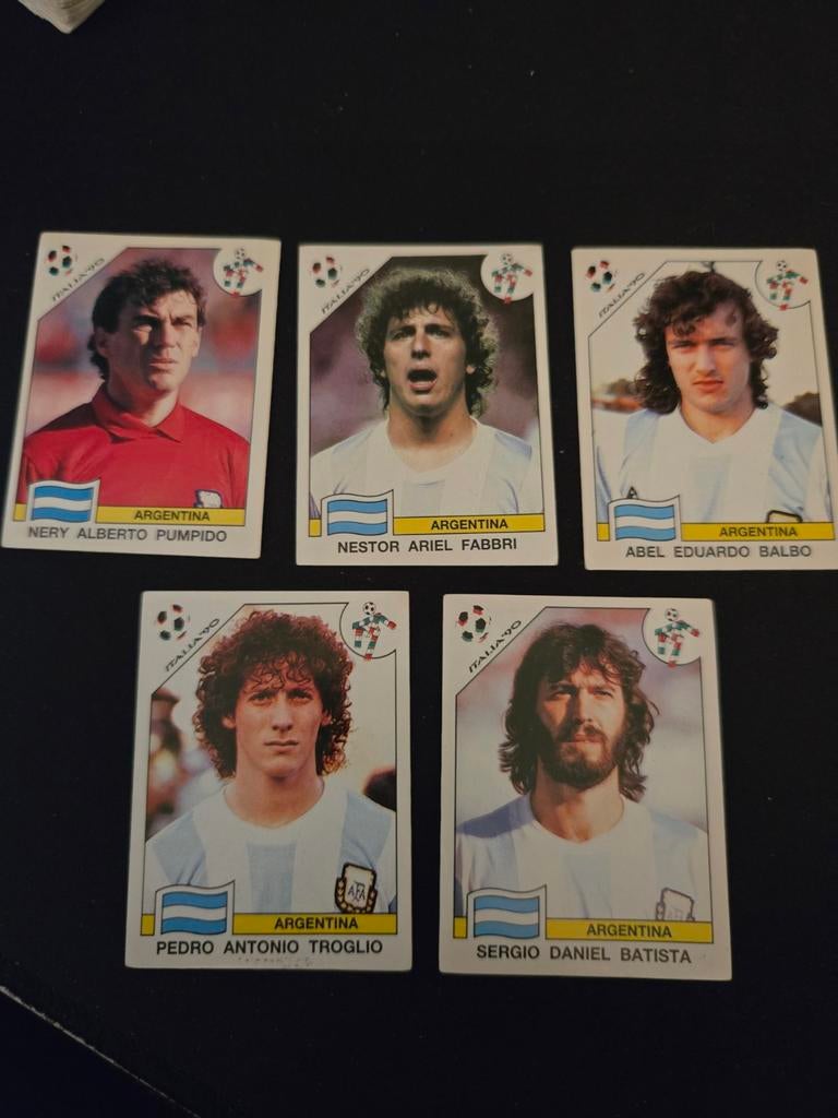 Panini italie wk 90, Verzamelen, Ophalen of Verzenden, Zo goed als nieuw, Buitenlandse clubs, Poster, Plaatje of Sticker