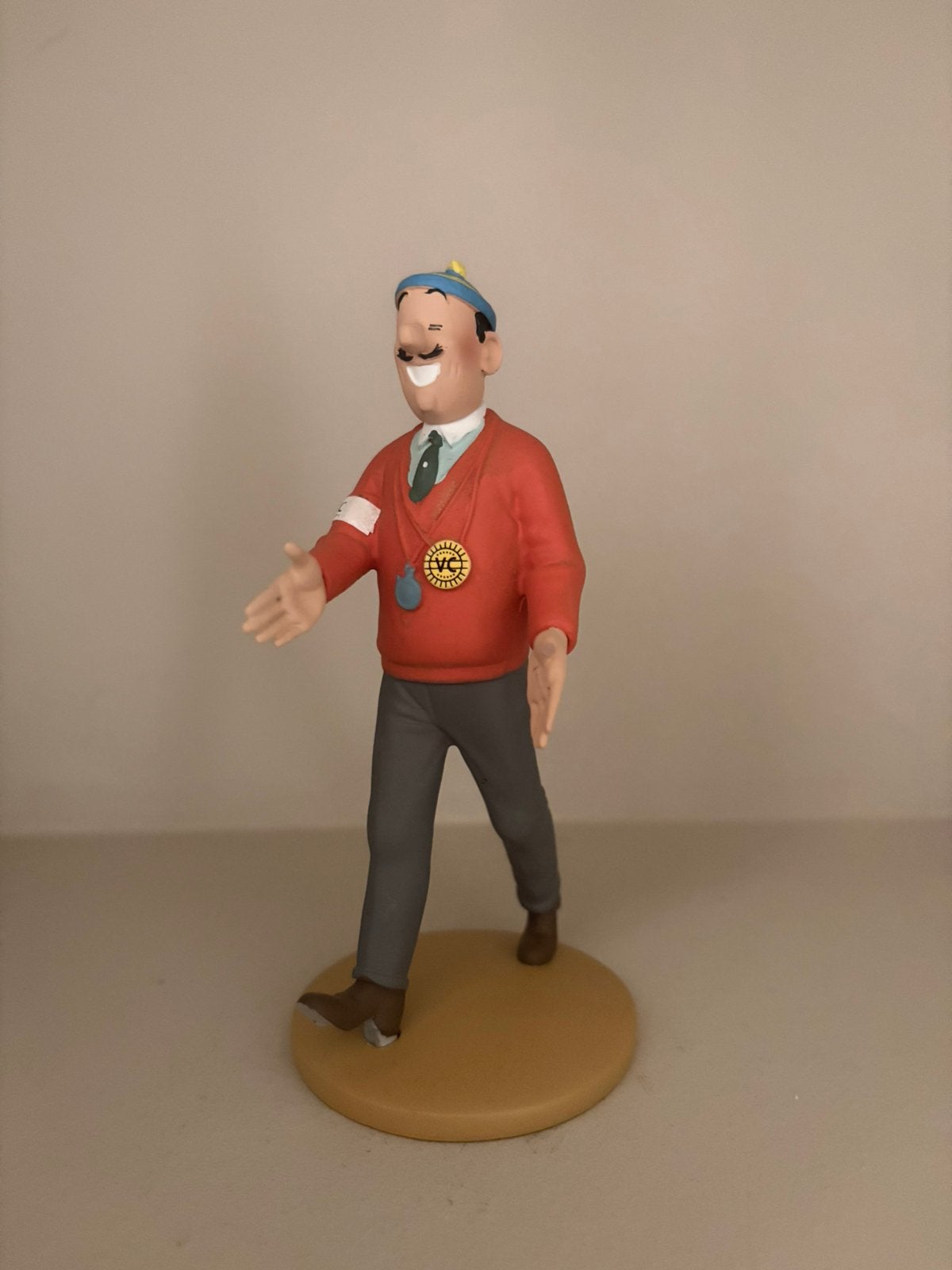 Kuifje/Tintin beeld Serafijn Lampion Moulinsart, Verzamelen, Stripfiguren, Ophalen of Verzenden, Kuifje, Zo goed als nieuw, Beeldje of Figuurtje