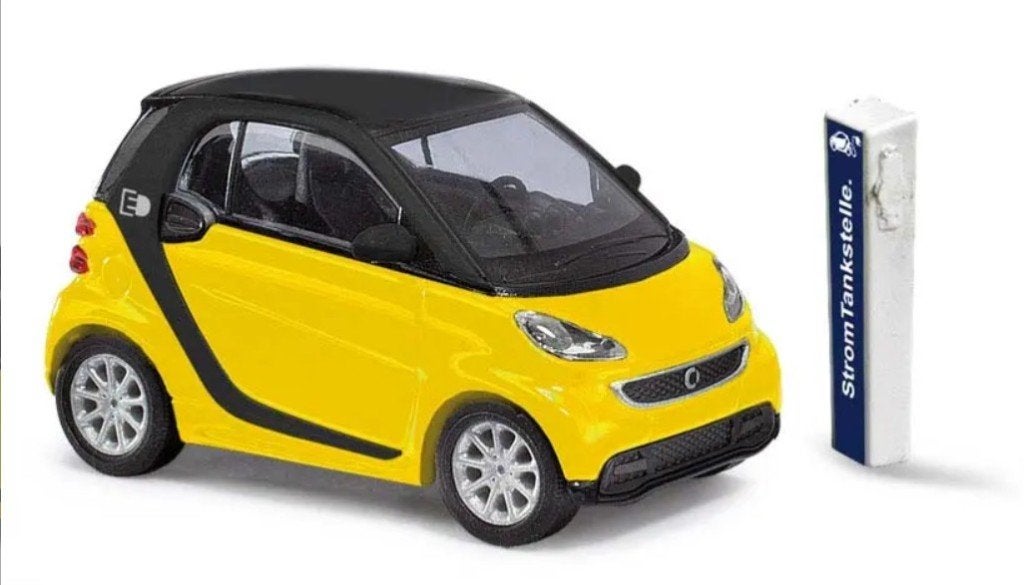 Busch: Smart Fortwo Coupé Elektrische aandrijving NIEUW, Overige merken, Gelijkstroom of Wisselstroom, Overige typen, Nieuw