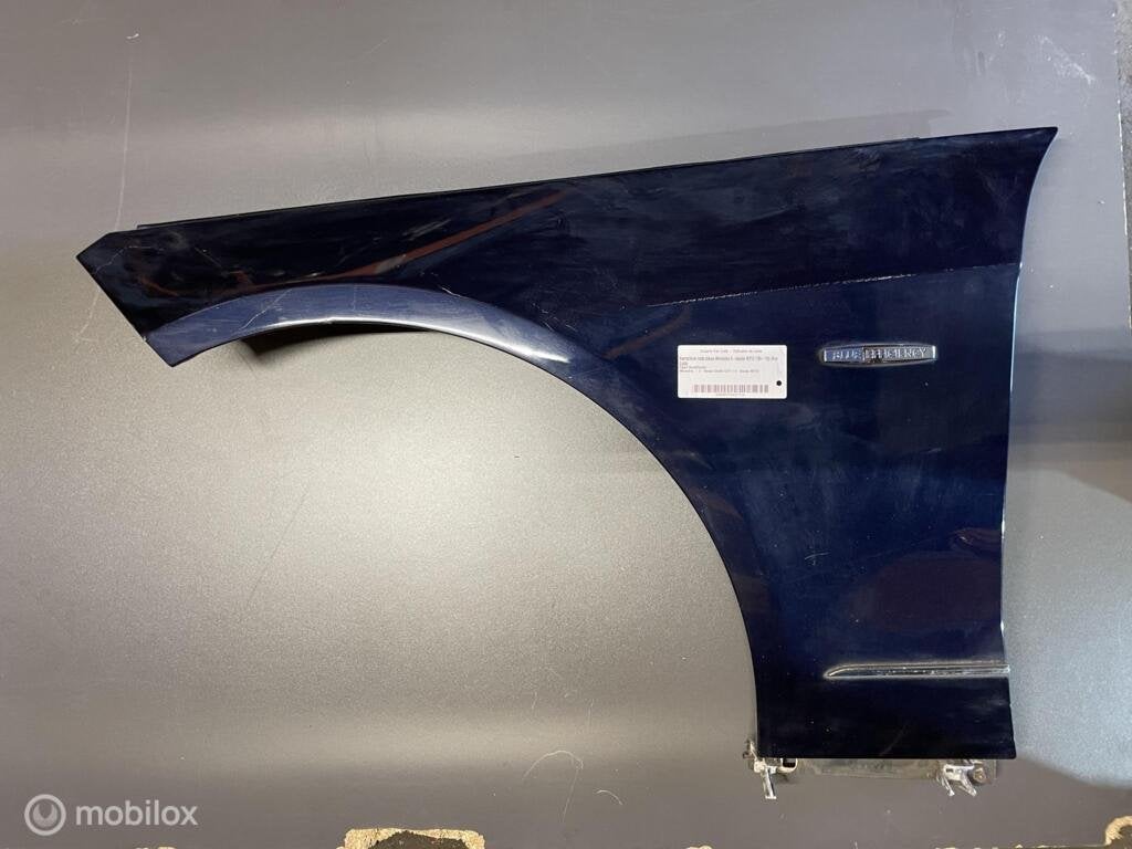 Voorscherm links blauw Mercedes E-klasse W212 ('09-'16), Auto-onderdelen, Ophalen, Gebruikt, Mercedes-Benz, Mercedes-Benz
