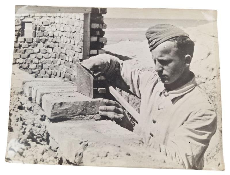 duitse ww2 foto in nette staat  18x23cm, Verzamelen, Militaria | Tweede Wereldoorlog, Ophalen of Verzenden, Duitsland, Foto of Poster