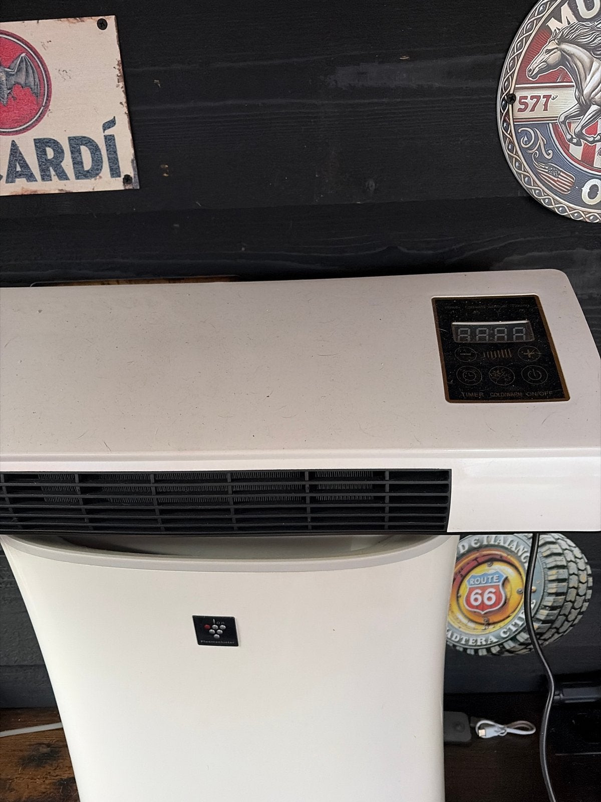 Heater met afstandsbediening, Ophalen, Gebruikt, Verwarmen, Afstandsbediening