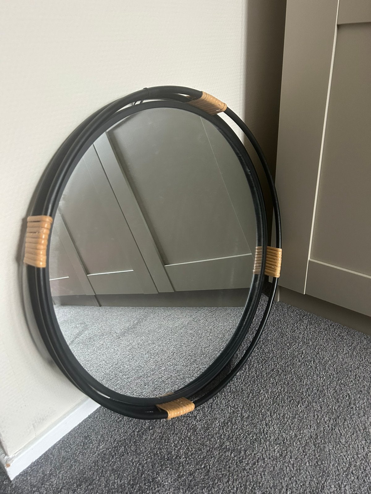 Ronde spiegel H&M home  NIEUW!!, Ophalen, Minder dan 50 cm, Rond, Nieuw