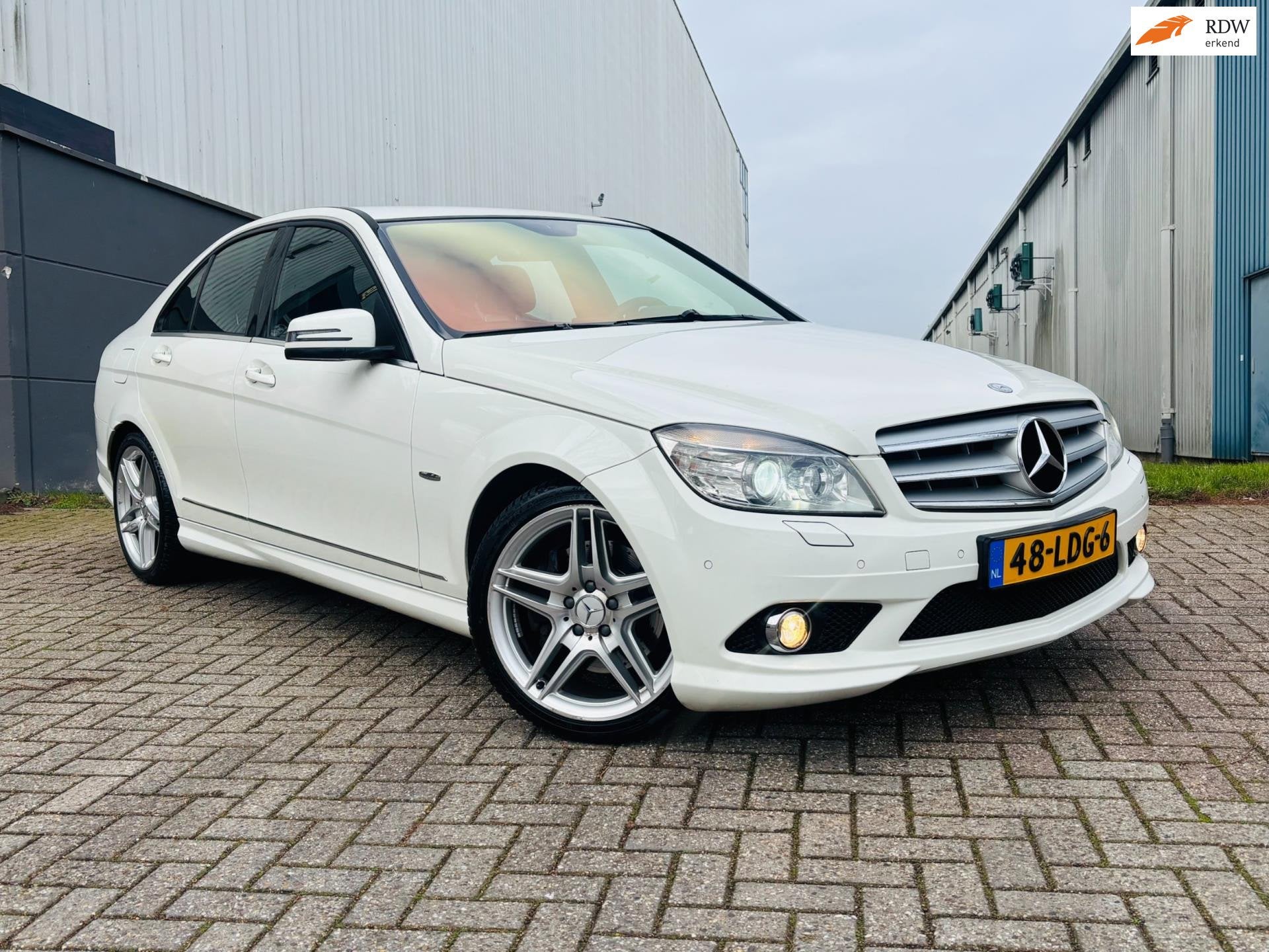 Mercedes-Benz C-klasse 280 Avantgarde, Auto's, Mercedes-Benz, Automaat, Euro 5, Achterwielaandrijving, Zwart