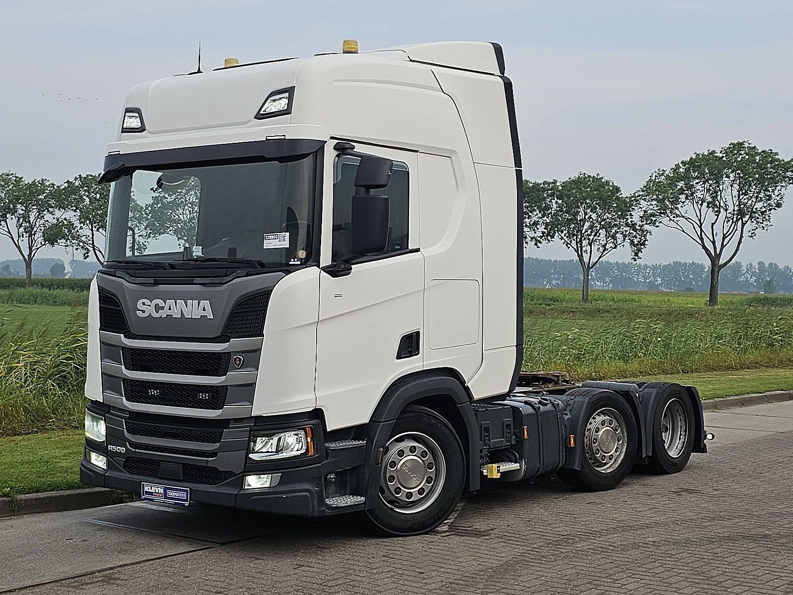 SCANIA R500 6x2/4 lb mega ret, Automaat, Scania, Wit, Leder