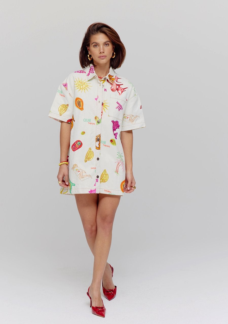 GEZOCHT - Jurk /blouse Haper and Yve Tessa, Ophalen of Verzenden, Zo goed als nieuw, Onder de knie
