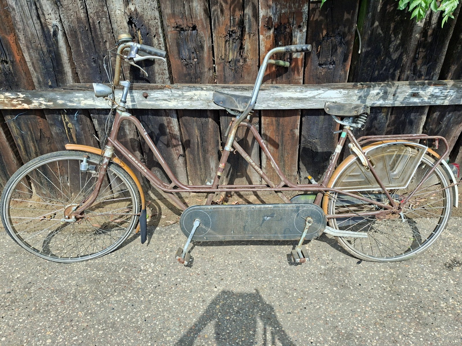 Oude Sparta Tandem - Opknapper of voor Onderdelen, Fietsen en Brommers, Ophalen of Verzenden, Gebruikt, Sparta