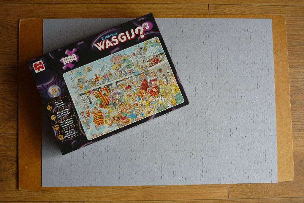 Wasgij? Destiny puzzel (no 3) '' VERZAND VERLEDEN '' 1000 st, Ophalen, 500 t/m 1500 stukjes, Gebruikt, Legpuzzel
