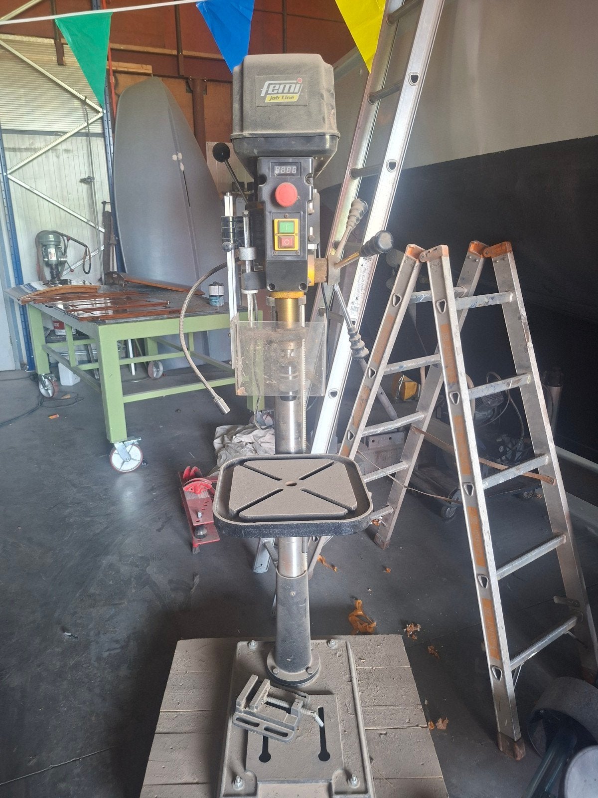kolom Boormachine Femi DP 12-954 PRO DISPLAY., Doe-het-zelf en Verbouw, Ophalen, Zo goed als nieuw, Boormachine