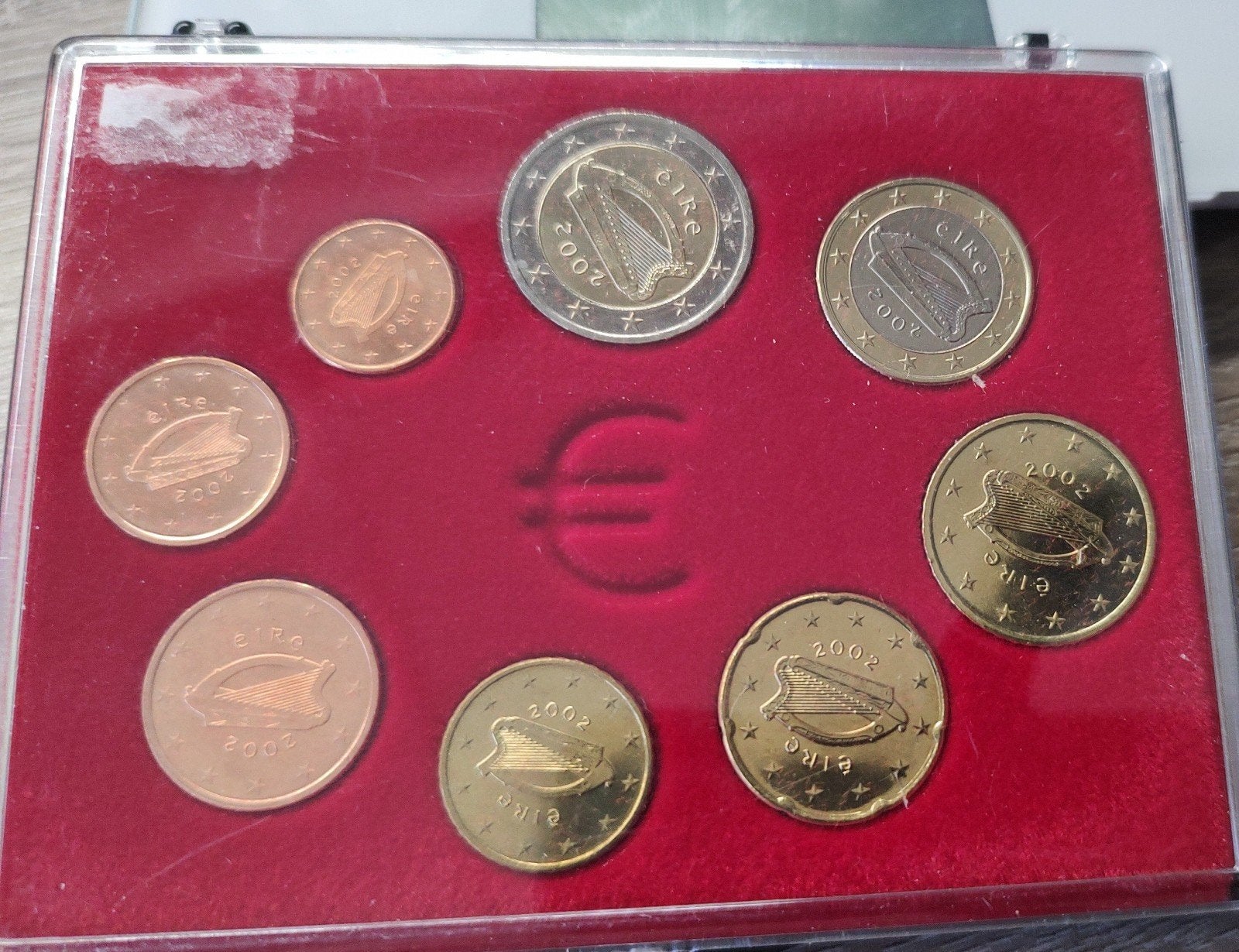 Ierse Euro Muntset 2002 - Complete Collectie, Ophalen of Verzenden, Ierland, Overige waardes, Setje