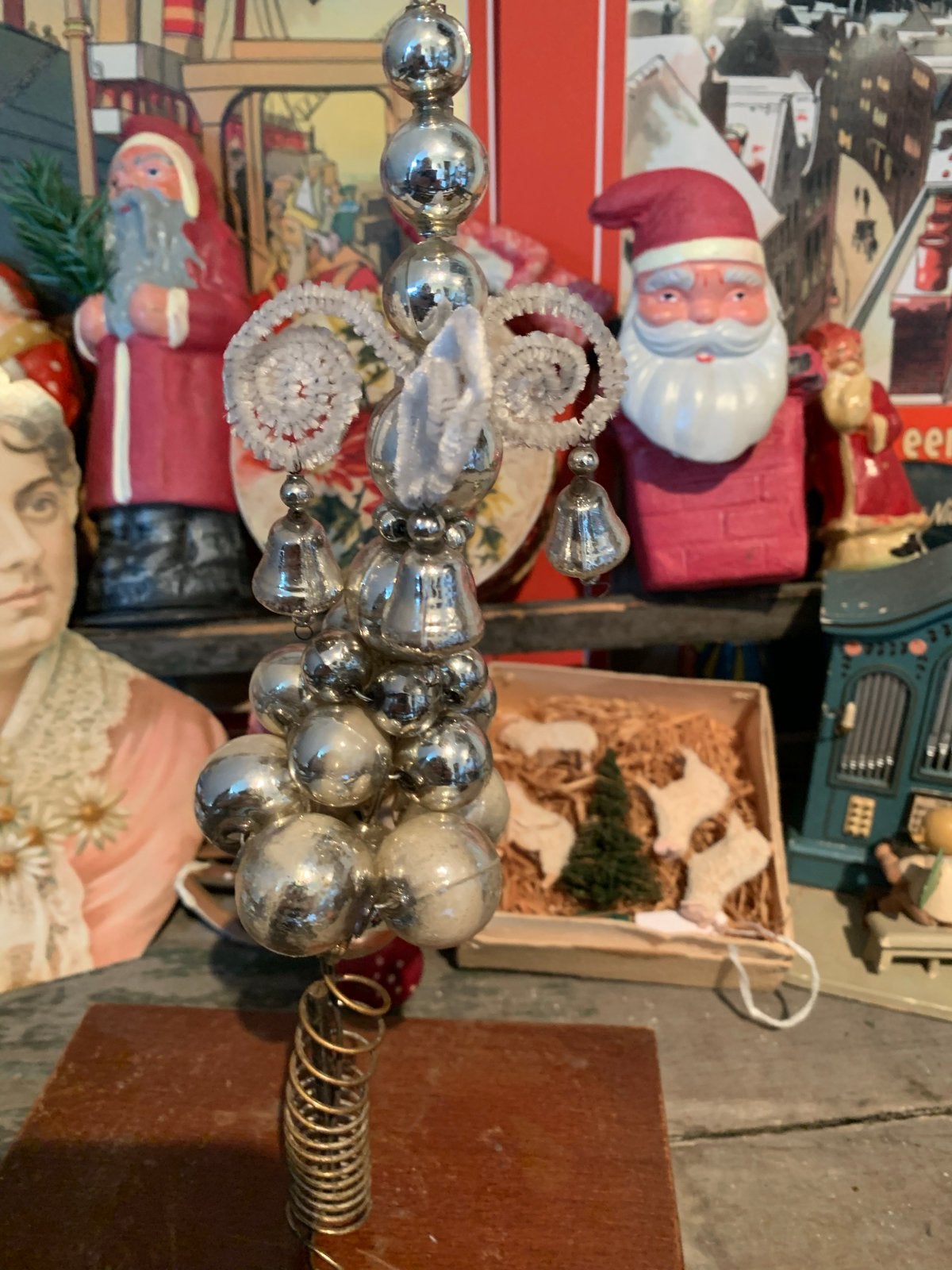 Kerst boom piek bijzondere uitvoering, Diversen, Gebruikt, T, Ophalen of Verzenden, N