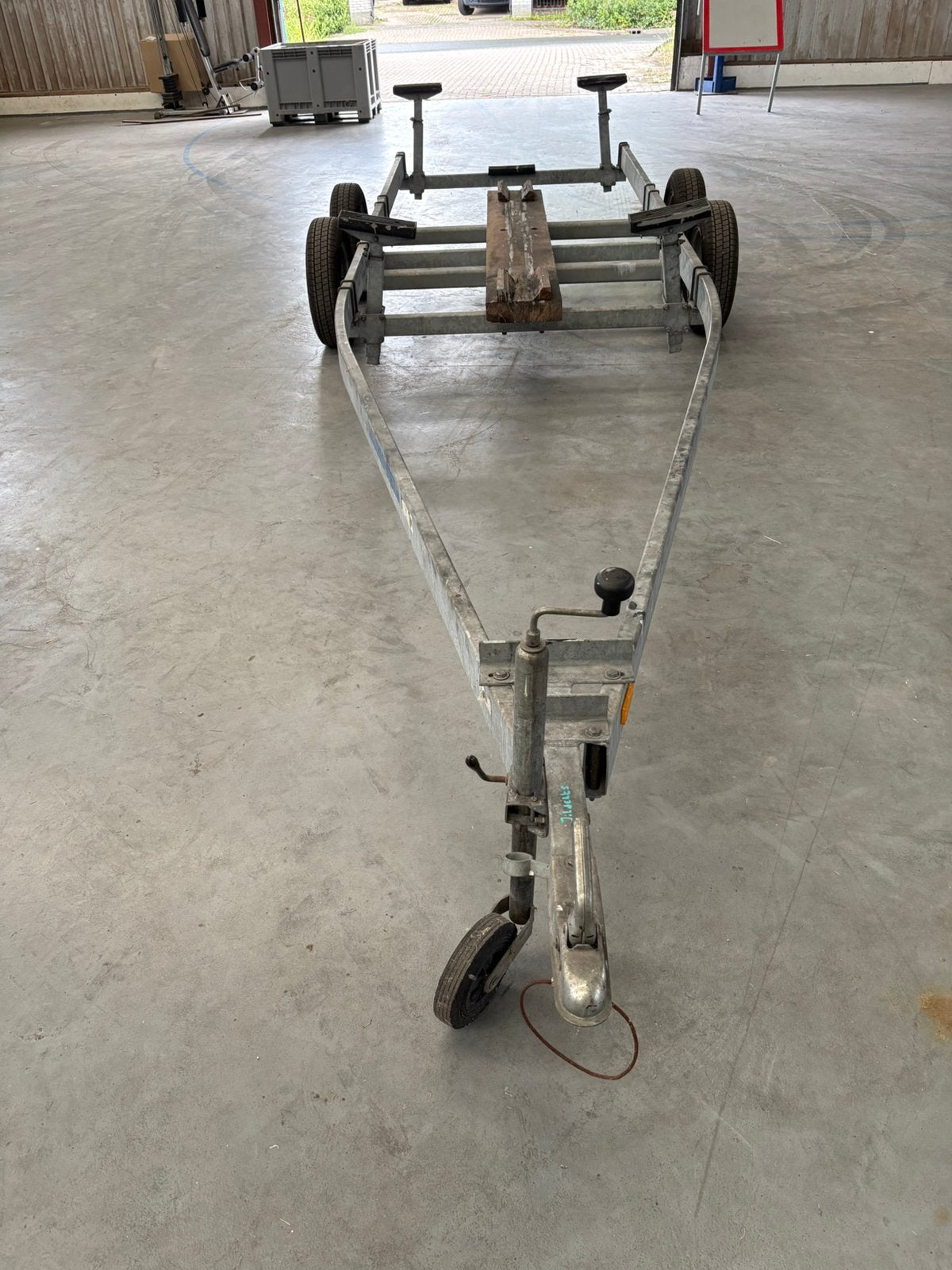 Kalf 2700 stall.  stallingtrailer, Watersport en Boten, Boottrailers, Ophalen, Gebruikt, 1500 tot 3000 kg, 6 tot 9 meter