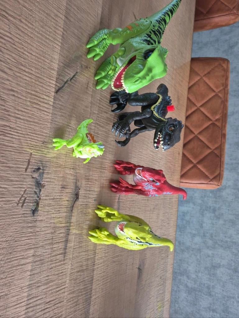 Diverse speelgoed dinosaurussen - weinig mee gespeeld, Ophalen, Zo goed als nieuw, Jongen of Meisje