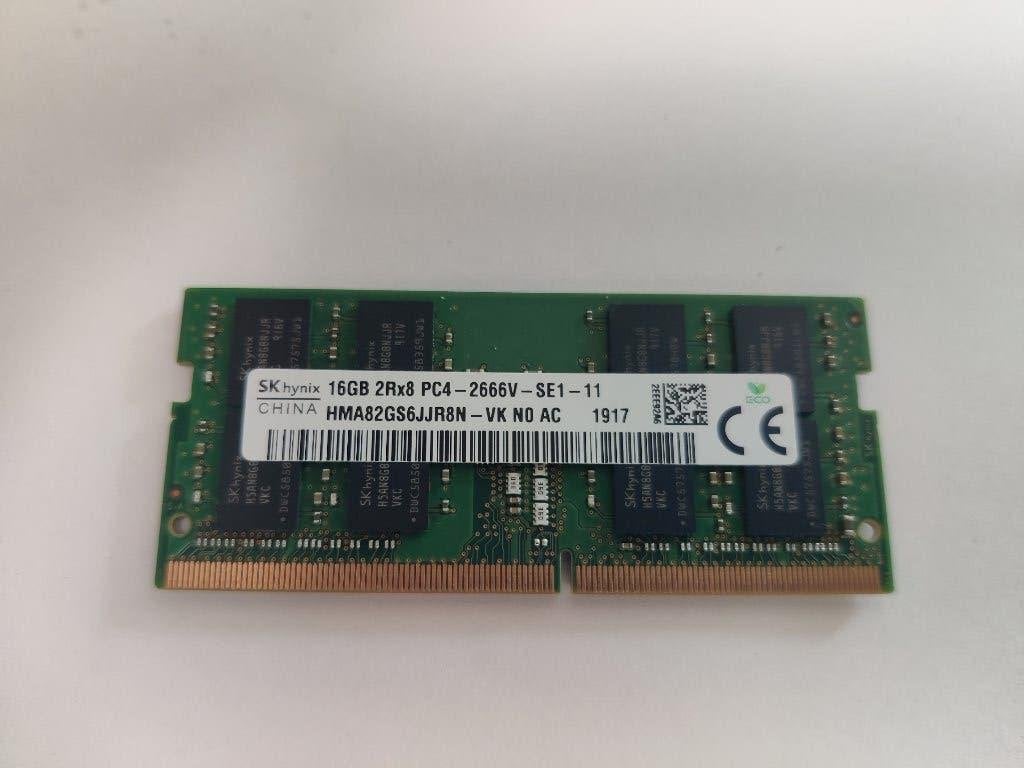 16GB 2Rx8 PC4 2666V SODIMM, Computers en Software, RAM geheugen, Gebruikt, SK, DDR4, Ophalen of Verzenden