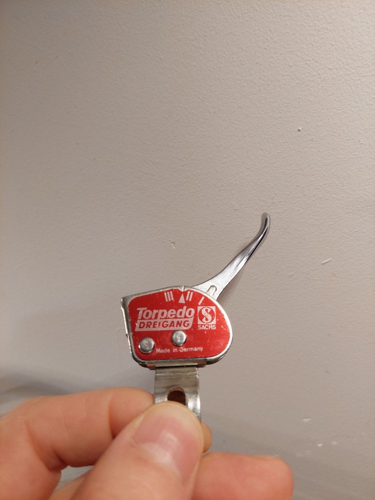 NOS F&S Torpedo duimschakelaar trigger shift sachs, Ophalen of Verzenden, Nieuw, Oldtimerfiets, Staal