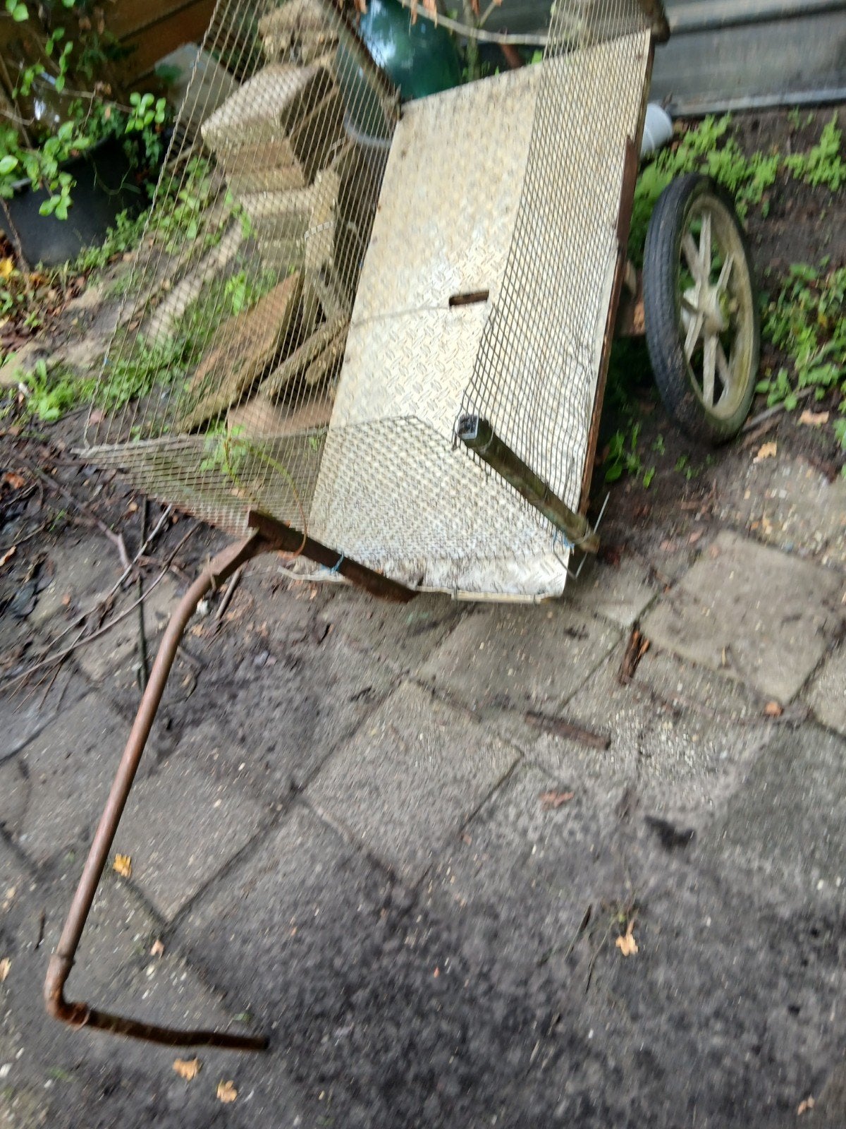 aanhanger voor fiets of brommer, Ophalen, Gebruikt