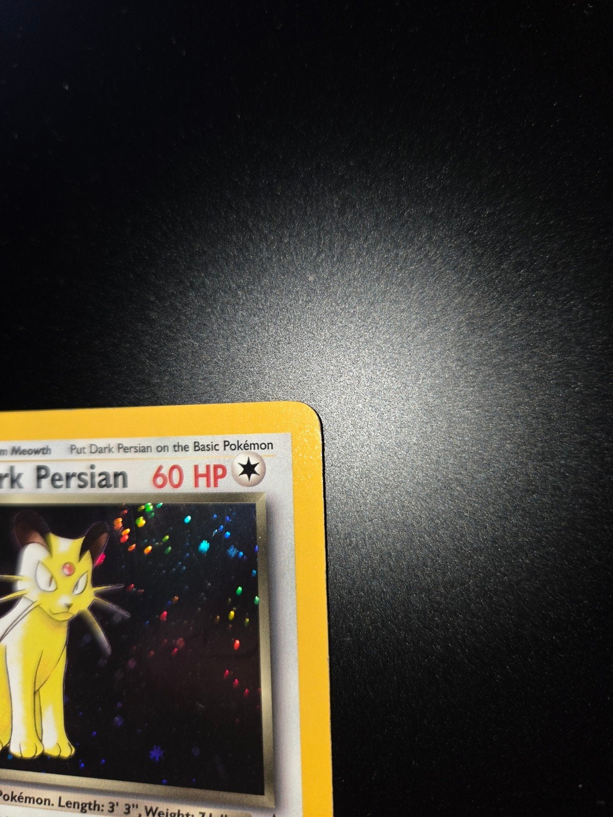 Dark Persian Pokémon #17, Ophalen of Verzenden, Gebruikt, Losse kaart, Foil