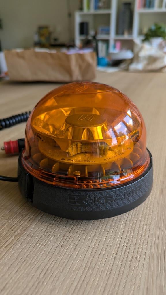 Kramp Zwaailamp LED - LA20017, 12-24V, Oranje, Magnetisch, Ophalen of Verzenden, Nieuw, Universele onderdelen