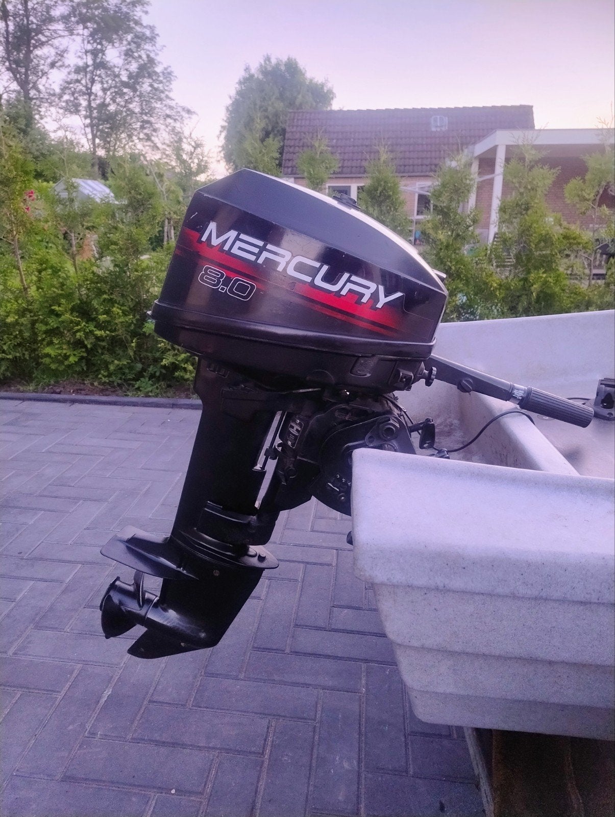 Mercury 8pk 2-takt, Watersport en Boten, Buiten- en Binnenboordmotoren, Ophalen, Gebruikt, 5 tot 10 pk, Buitenboordmotor