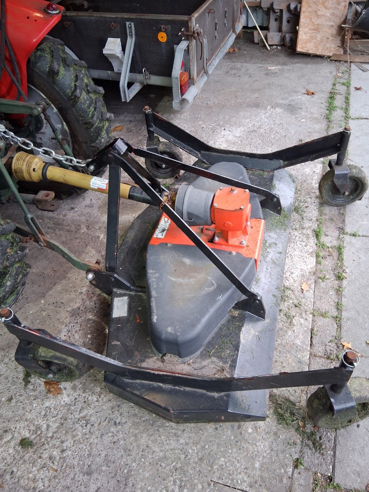 Bloter/ Grasmaaier en Grondbak, Zakelijke goederen, Ophalen, Weidebouw