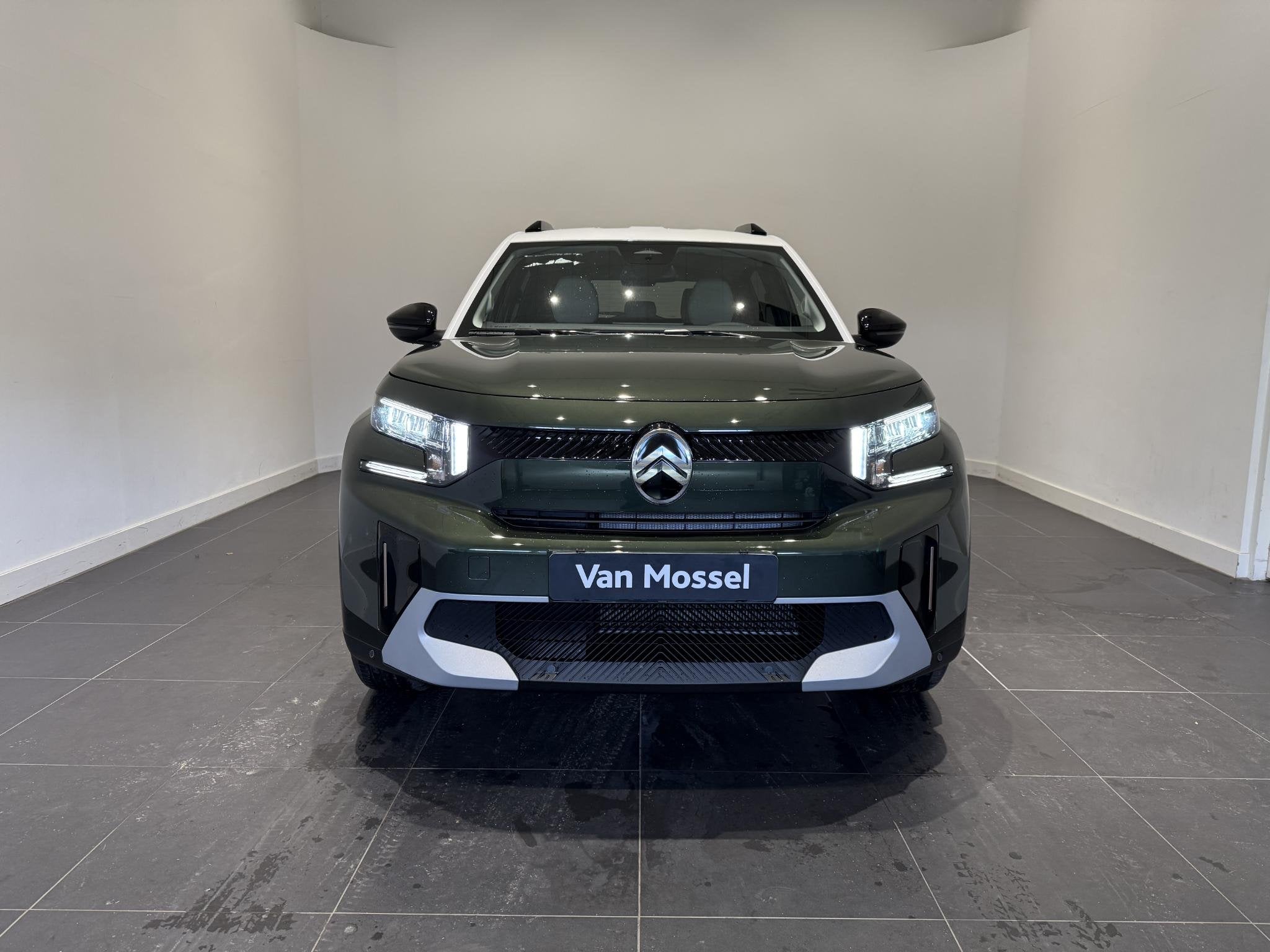 Citroen Ë-C3 Aircross Max 113pk 44 kWh | Apple Carplay & An, Auto's, 12 maanden, Parkeersensor, Leder en Stof, 44 kWh