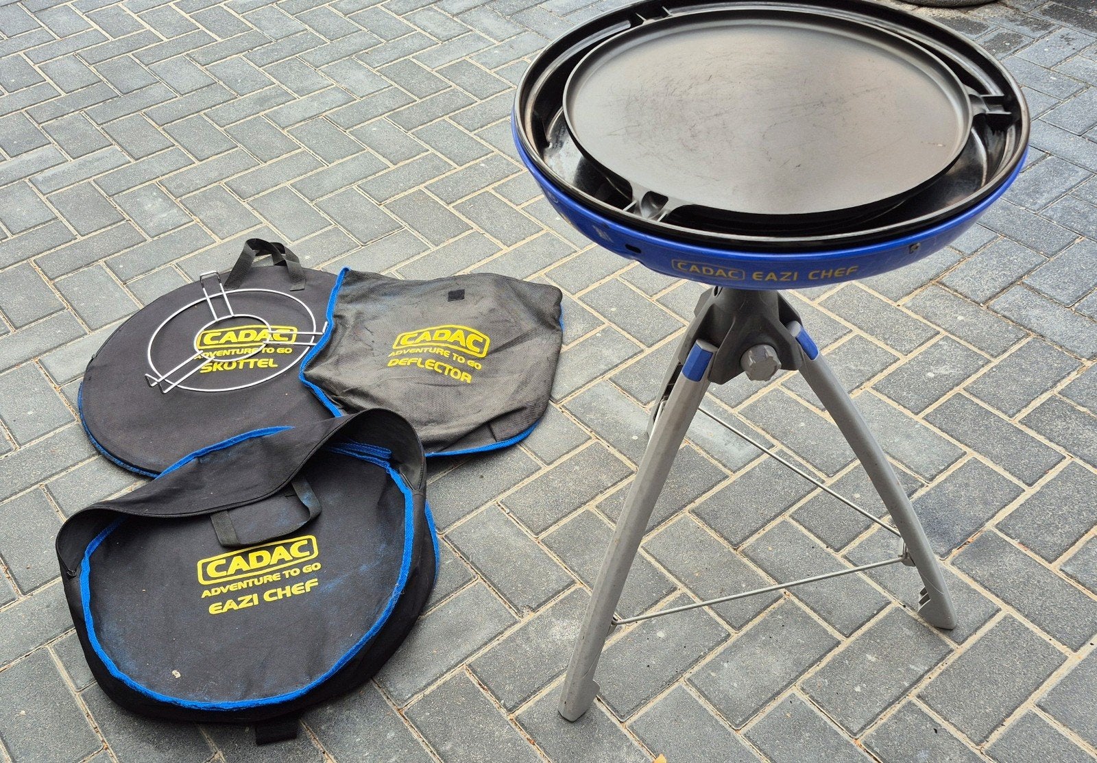 Complete set Cadac skottelbraai, Ophalen, Gebruikt, Cadac