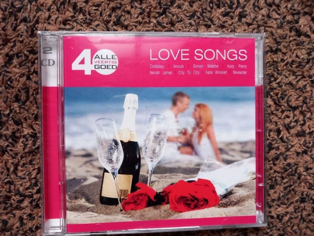 2CD alle 40 goed love songs, Cd's en Dvd's, Ophalen of Verzenden, Gebruikt, Pop, Verzamelalbum