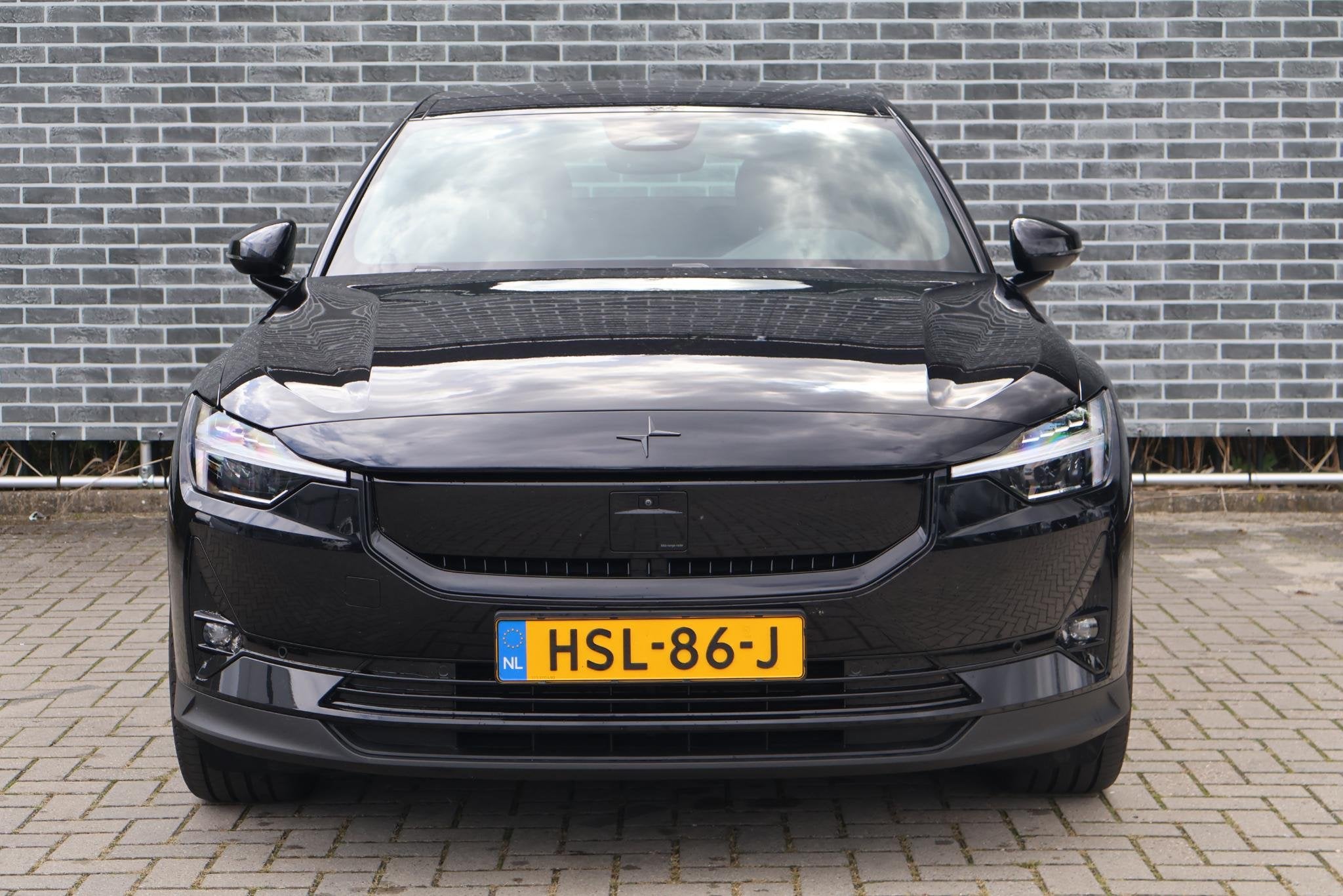 Polestar 2 Long Range Single Motor 82 kWh | Trekhaak | Panor, Auto's, Gebruikt, 82 kWh, Zwart, Origineel Nederlands