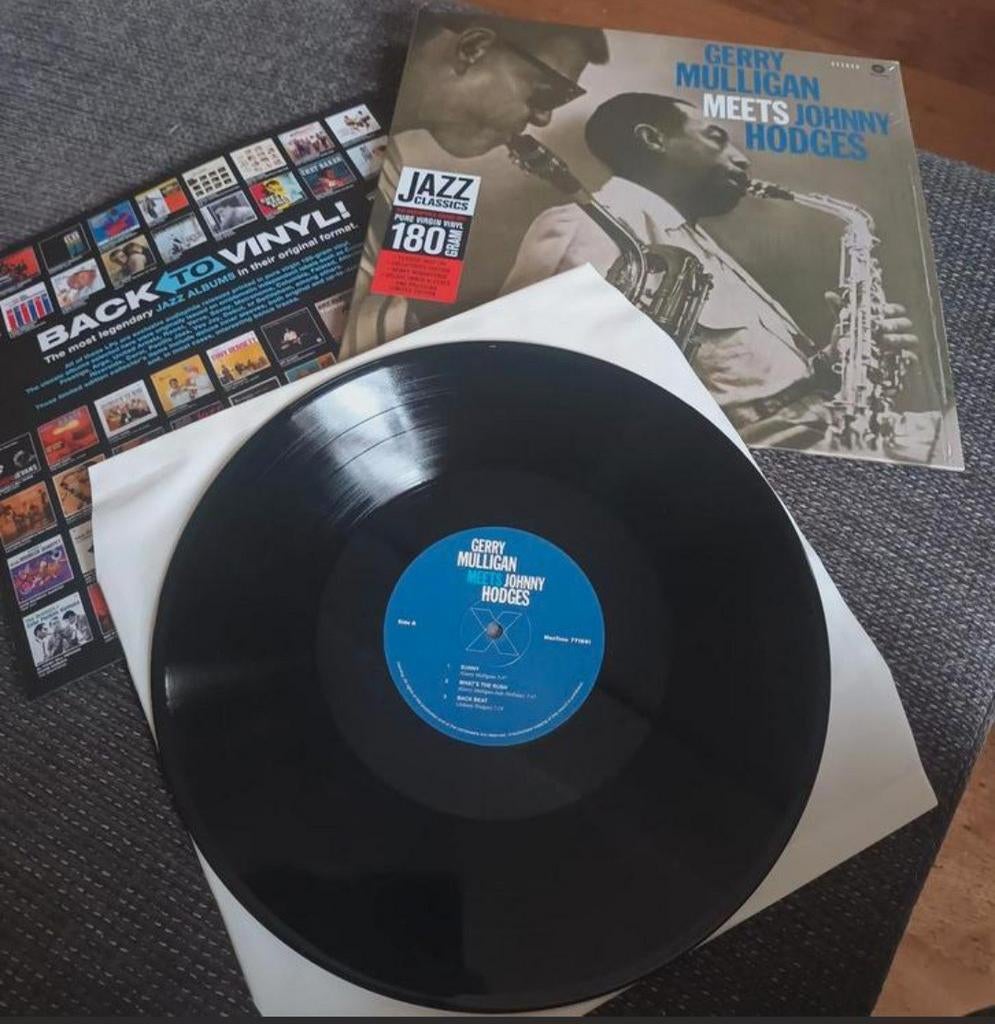 Gerry Mulligan meets Johnny Hodges/Remaster 2010, Cd's en Dvd's, Vinyl | Jazz en Blues, 1980 tot heden, Ophalen of Verzenden, Nieuw in verpakking