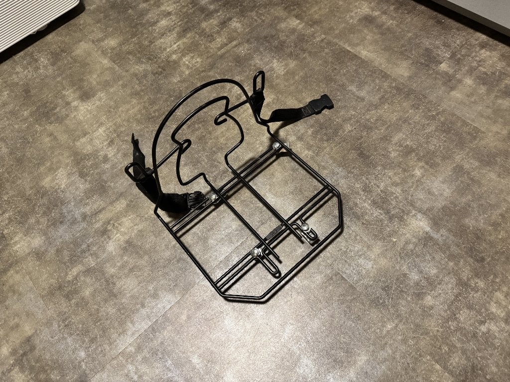 Monkey voor bagagedrager fiets, zwart, Ophalen, Gebruikt