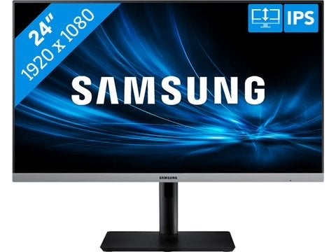 2x Samsung 24inch monitor, Computers en Software, Ophalen, IPS, Kantelbaar, Full HD