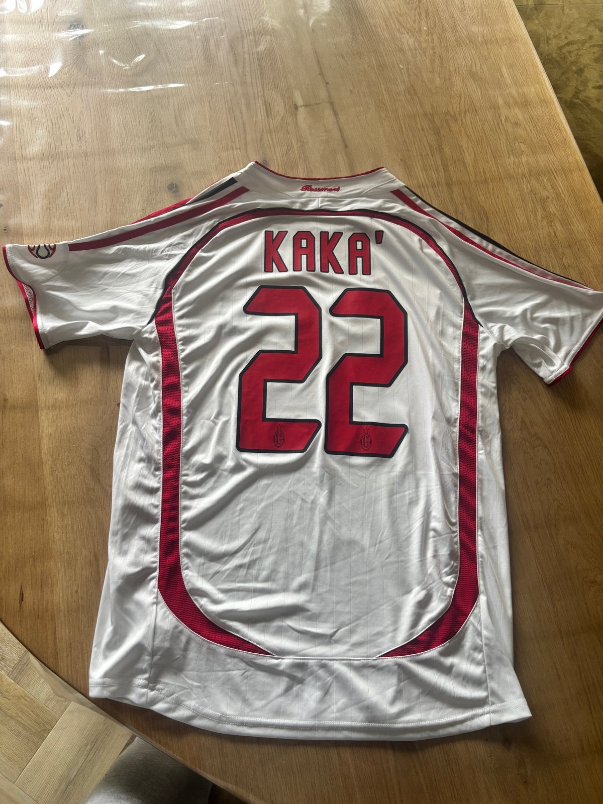 AC Milan Thuisshirt Kaka' 22 - Champions League 2007, Maat 52/54 (L), Wit, Nieuw, Ophalen of Verzenden