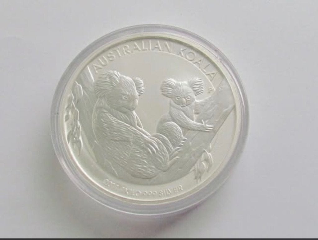 Kilo munt Koala Australië, Postzegels en Munten, Ophalen, Zilver
