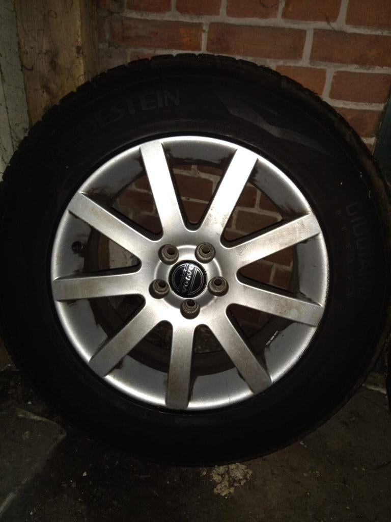 Set velgen Volvo XC90, Ophalen, Gebruikt, Velg(en), 17 inch