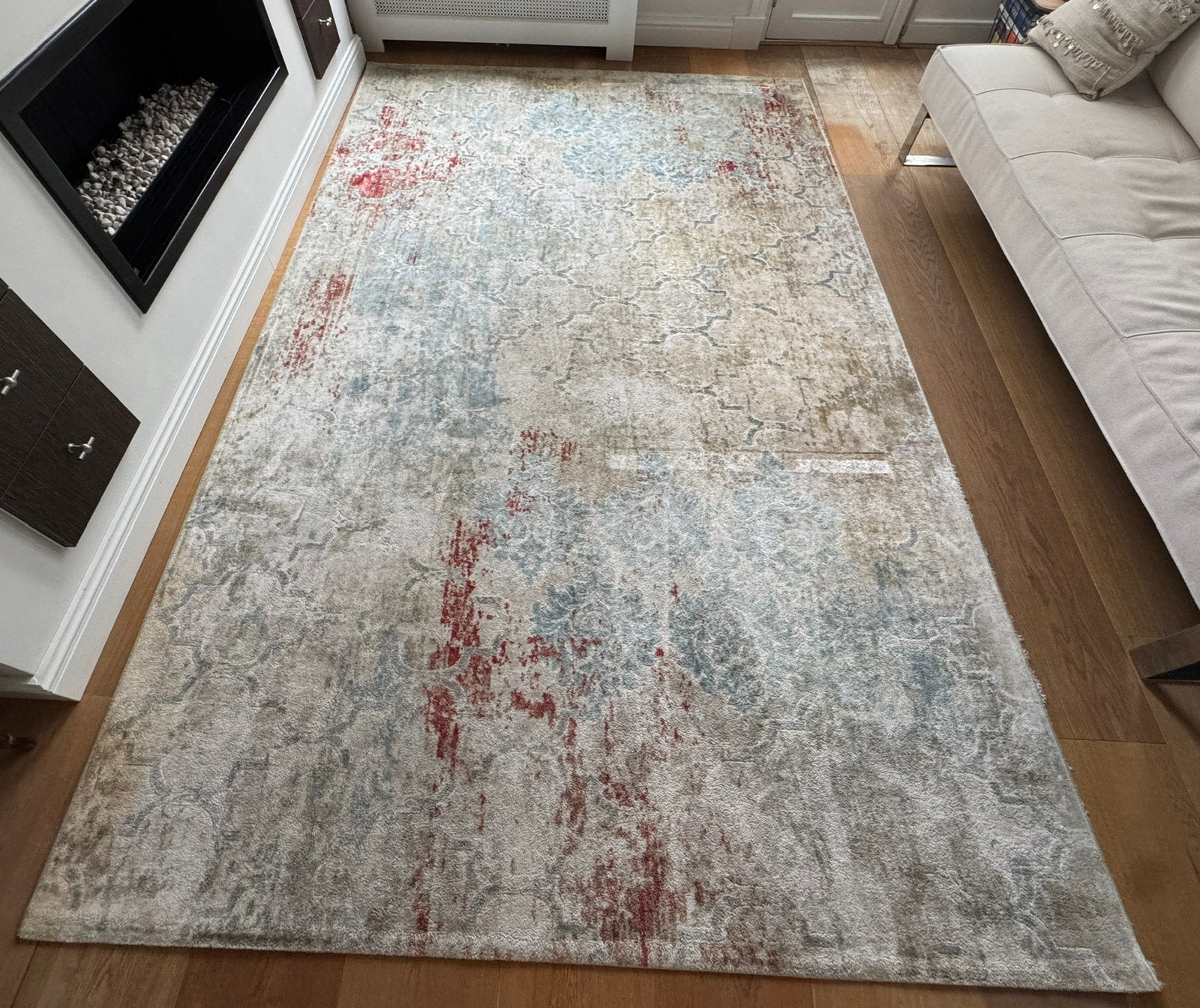 Bellus Viscose Vloerkleed / Rug 200x300 cm, Ophalen of Verzenden, Gebruikt