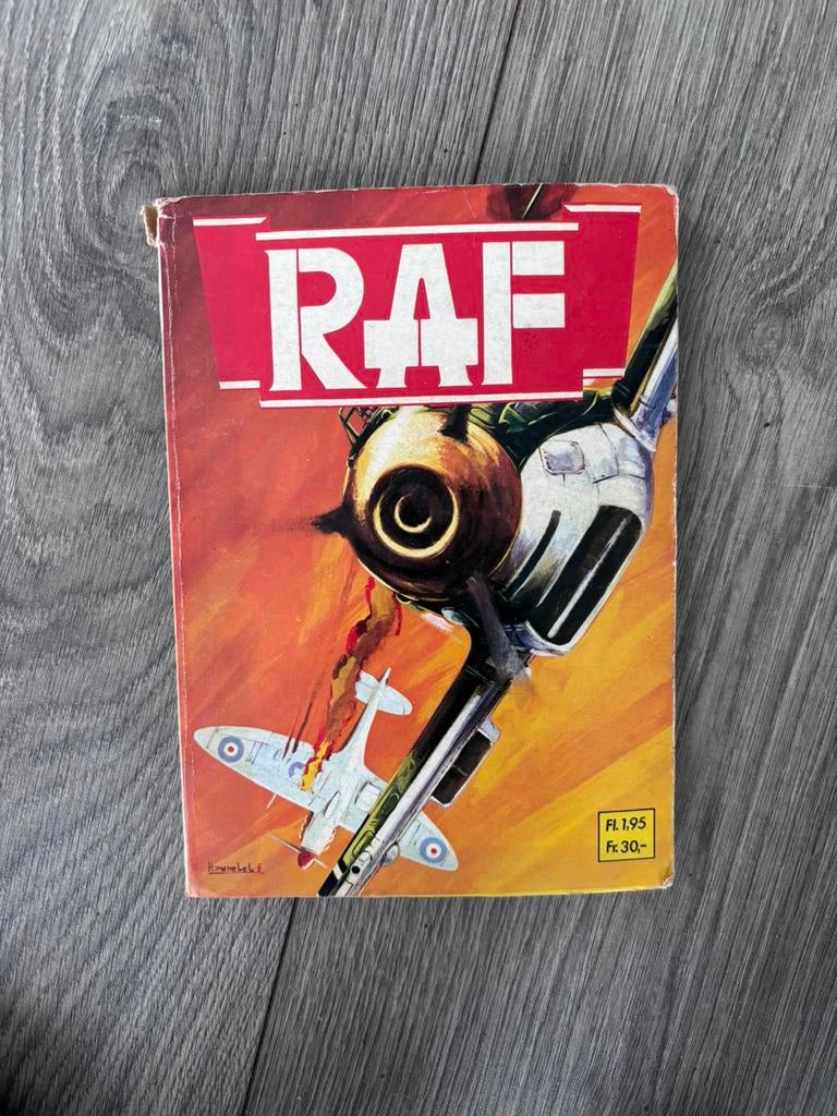 RAF stripboek, Eén comic, Ophalen of Verzenden, Gelezen, Amerika