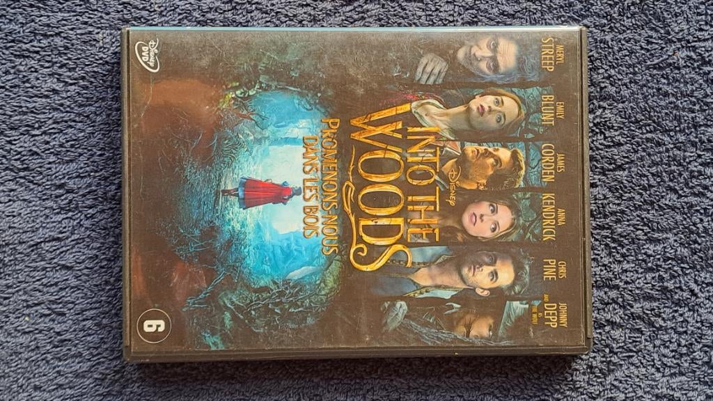 Into the Woods "Johnny Depp, Emily Blunt, Chris Pratt", Ophalen of Verzenden, Zo goed als nieuw