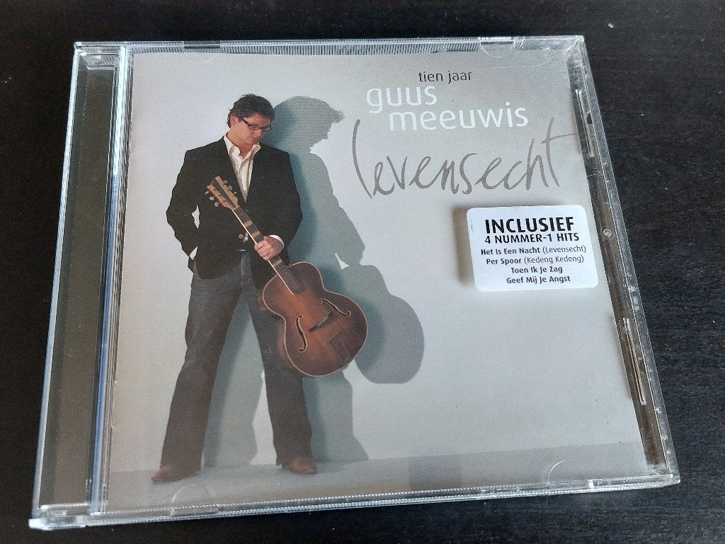 GUUS MEEUWIS - 10 JAAR LEVENSECHT (CD), Inclusief doosje, Ophalen of Verzenden, Zo goed als nieuw, Pop